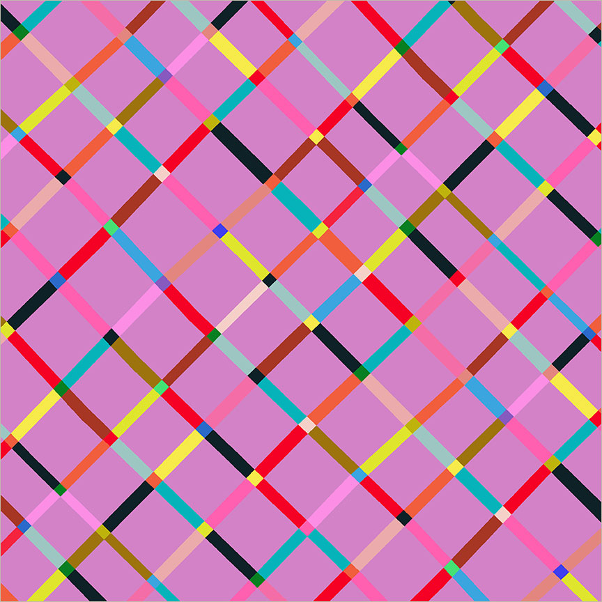 Happy Place Crossing Fairy Floss 55375D-8 quilting cotton fabric by Annabel Wrigley for Windham Fabrics