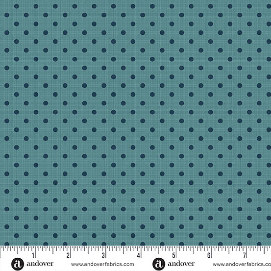 Quiltessential Minis Mini Dot Dusk fabric