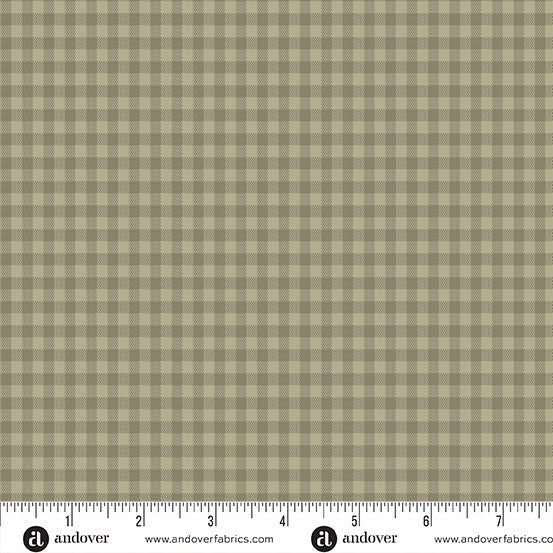 Quiltessential Minis Mini Gingham Burlap fabric
