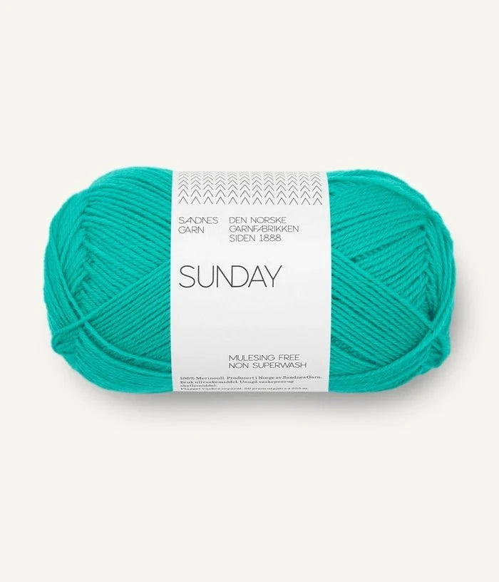 Sandnes Garn Sunday 7526 Spectra Green