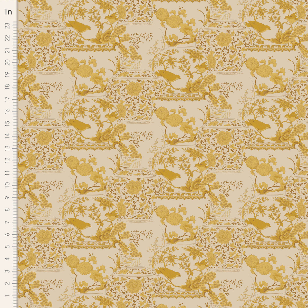 Tilda Chic Escape Vase Collection Mustard 100453