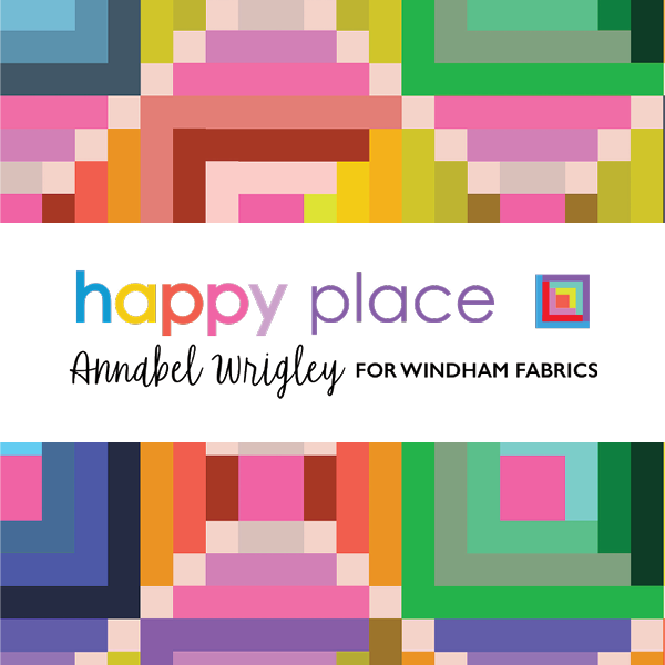 Happy Place collection by Annabel Wrigley for Windham Fabrics