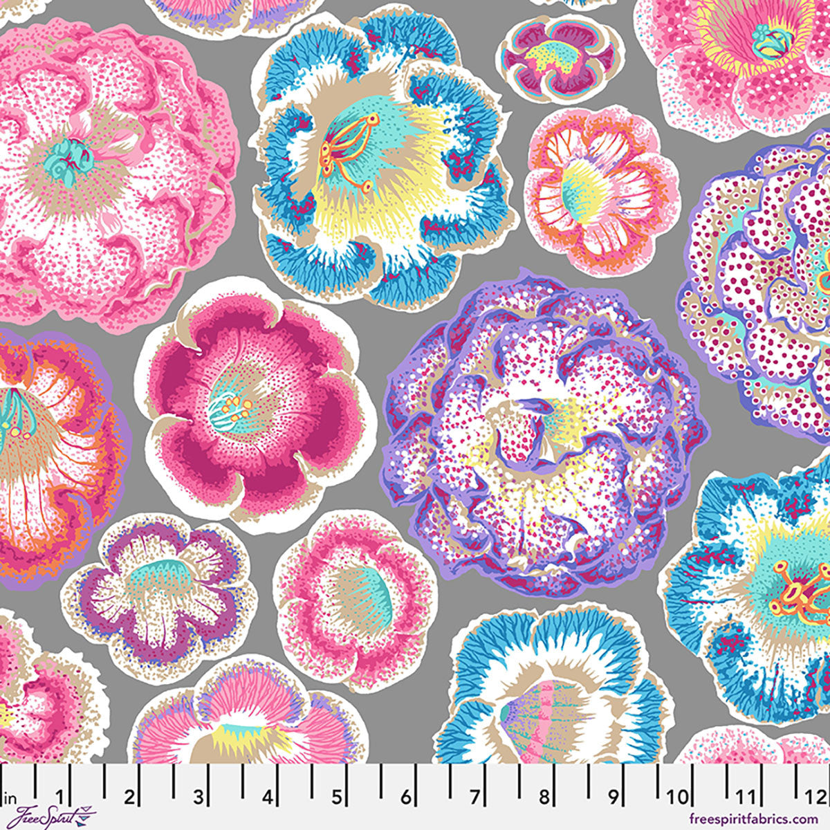 Kaffe Fassett Collective August 2026 Helen Pastel PWPJ140 quilting cotton fabric by Philip Jacobs