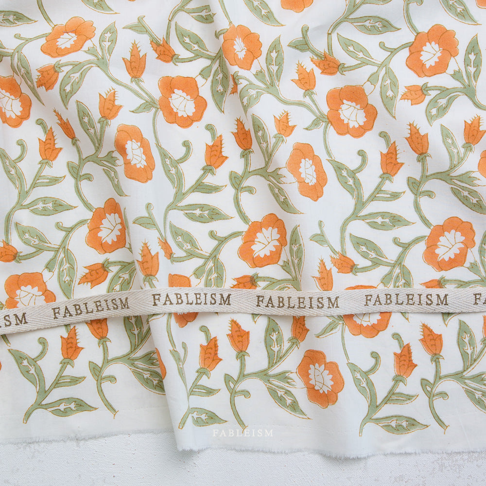 Fableism - Indian Block Prints Cottage Collection - BPCT-02-TMP-SAGE