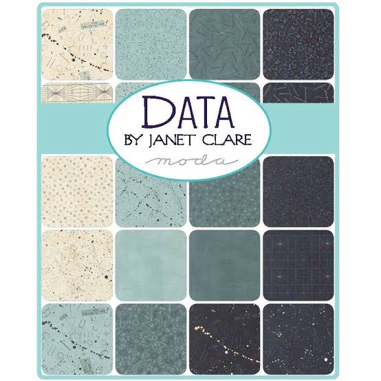 Data by Janet Clare for Moda Fabrics collection