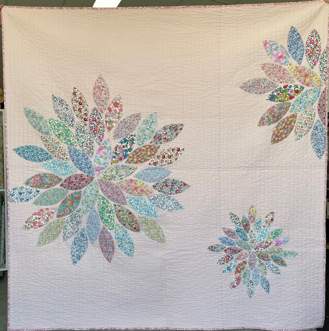 Petal Garden Quilt Kit - Liberty Tana Lawns