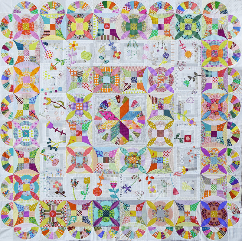Pick a Petal by Jen Kingwell - Block of the Month