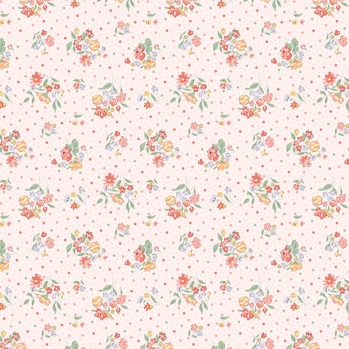 Romantic Florals by Liberty Fabrics - Molly Rose A 01667532A
