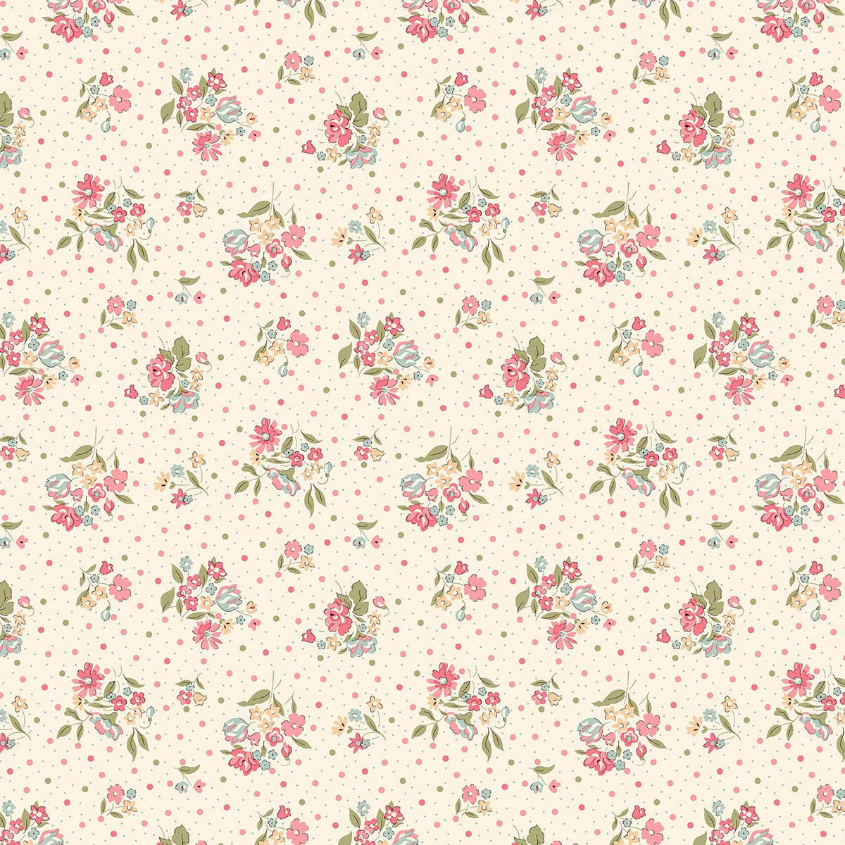 Romantic Florals by Liberty Fabrics - Molly Rose C 01667532C