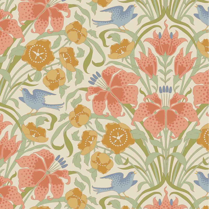 Tilda Songbird - Coral 100645