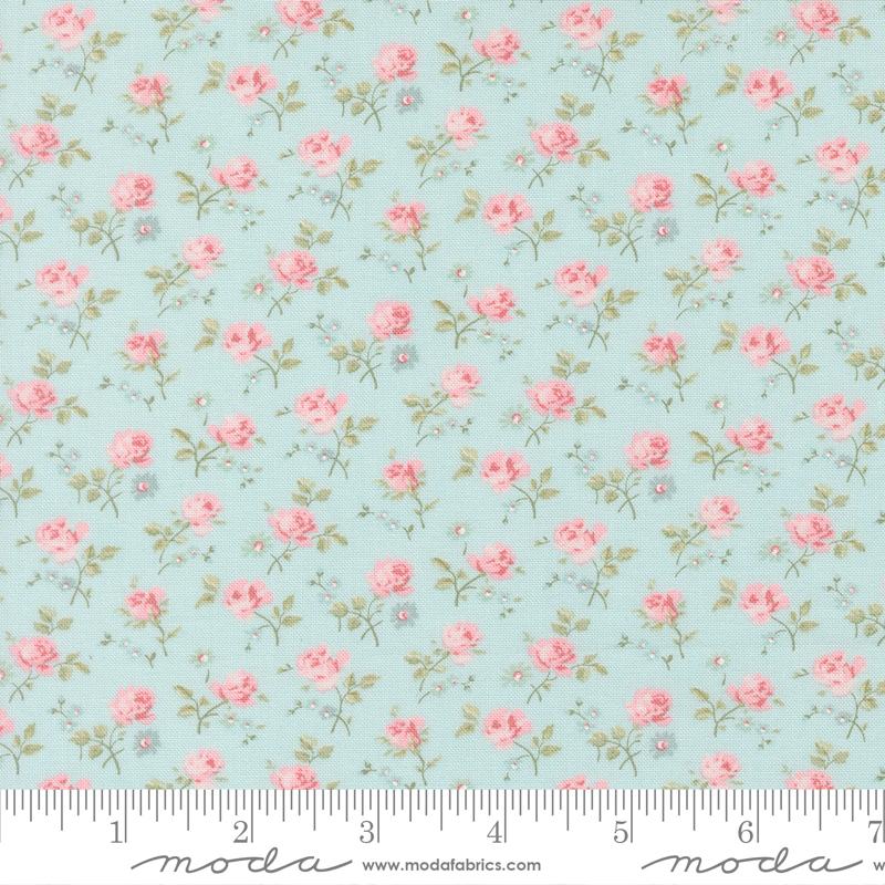 Abide - Light Blue - 1879114 - Brenda Riddle Designs for Moda Fabrics