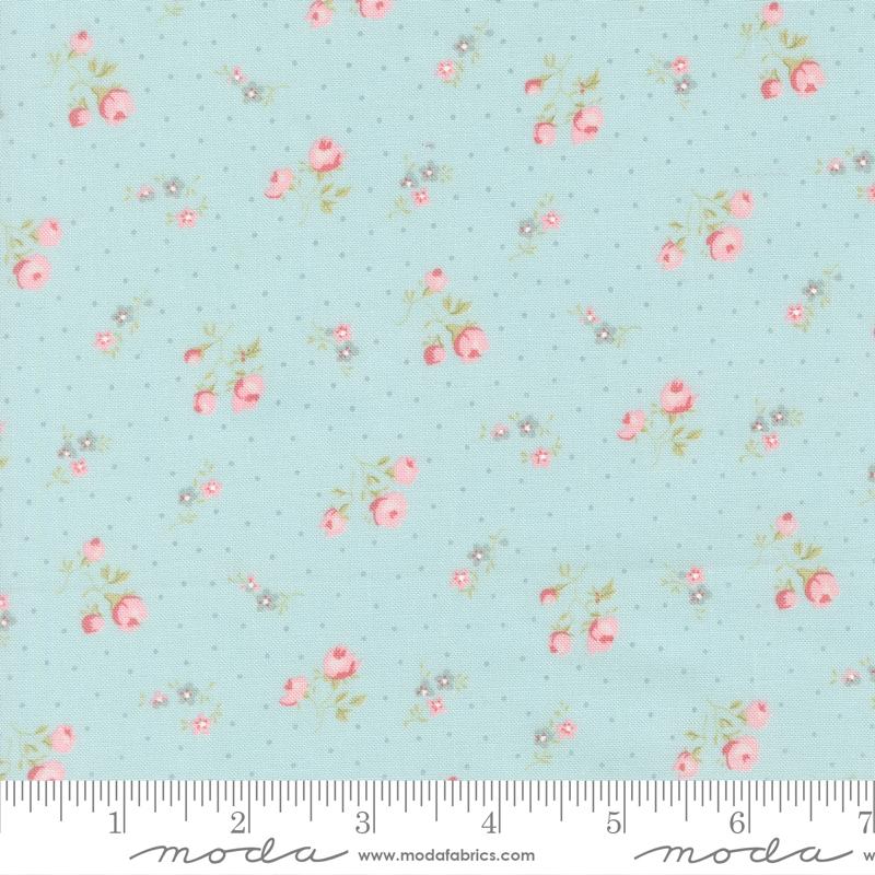 Abide - Light Blue - 1879214 - Brenda Riddle Designs for Moda Fabrics
