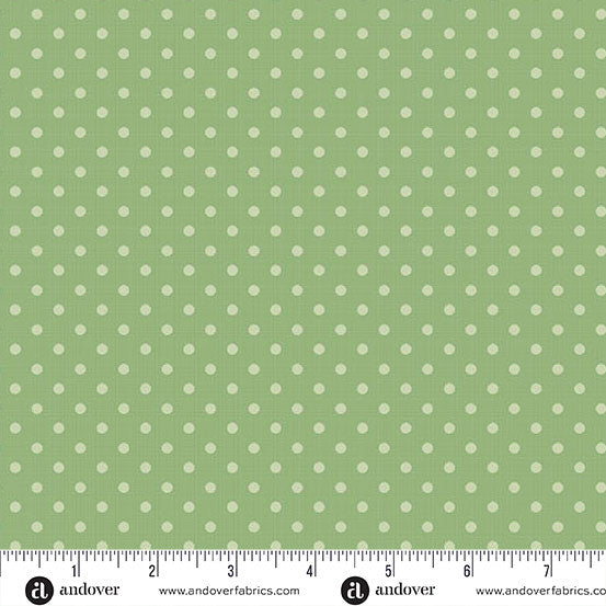 Quiltessential Minis Mini Dot Fern fabric
