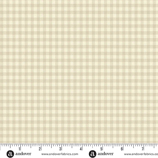 Quiltessential Minis Mini Gingham Lace fabric