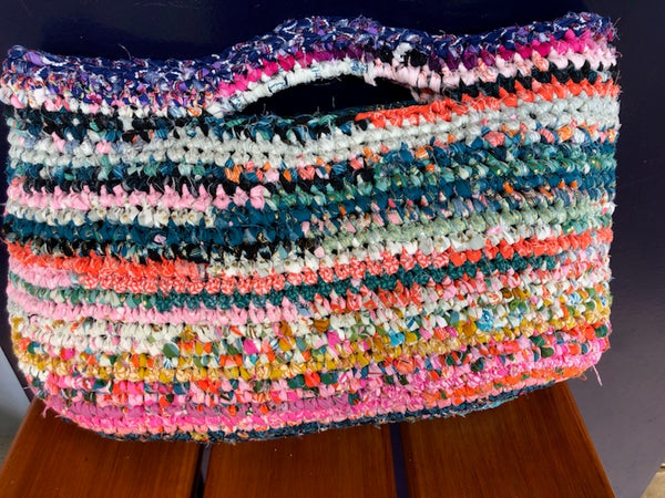 Crochet Fabric Bag with Toni