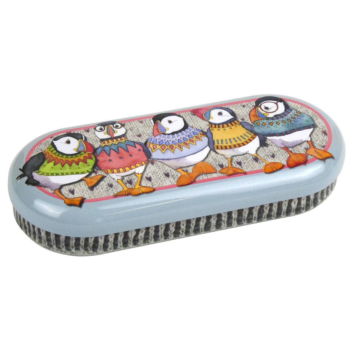 Woolly Puffins Glasses Case