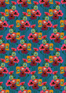 Anna Maria Parry - Overdressed - Pouring Poppies Paint AMT151-47L