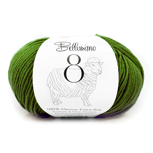 Bellissimo 8ply - 100% Extra Fine Wool