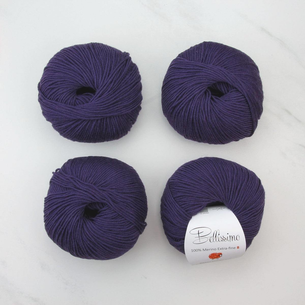 Bellissimo 8ply Plum