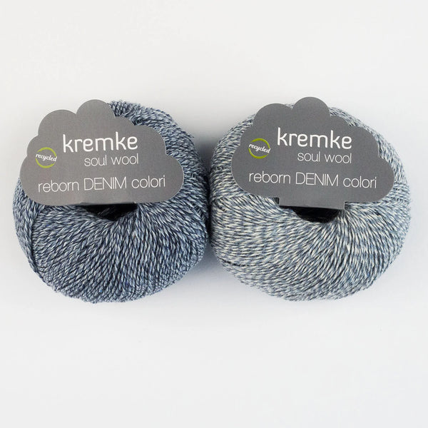 Kremke Soul Wool - Reborn Denim Colori