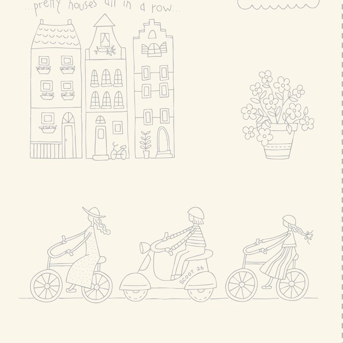 Devonstone Out & About Stitchery Panel - DV7778