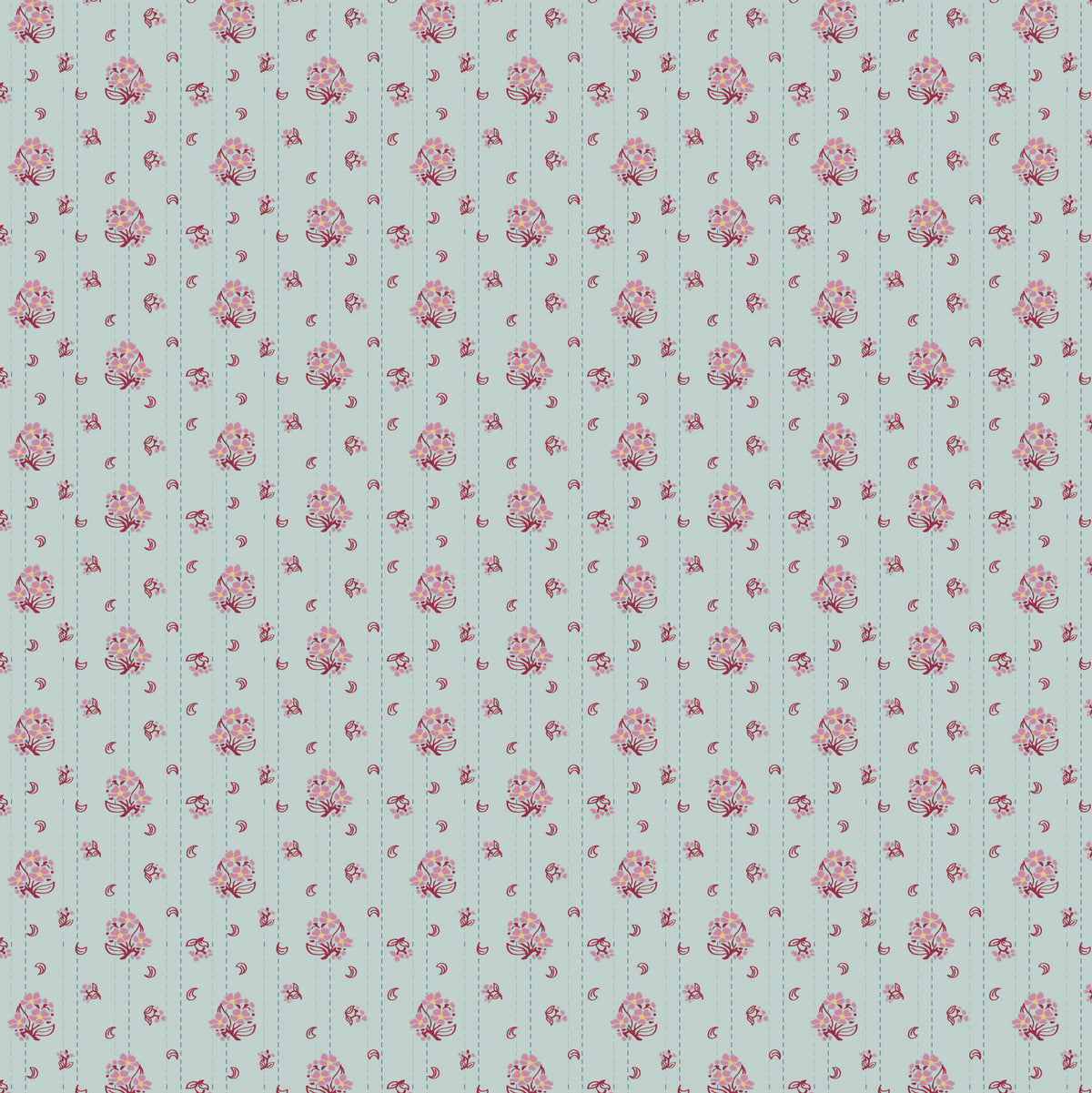 April & Audrey - Louise Teal - DV7801 - Devonstone Collection