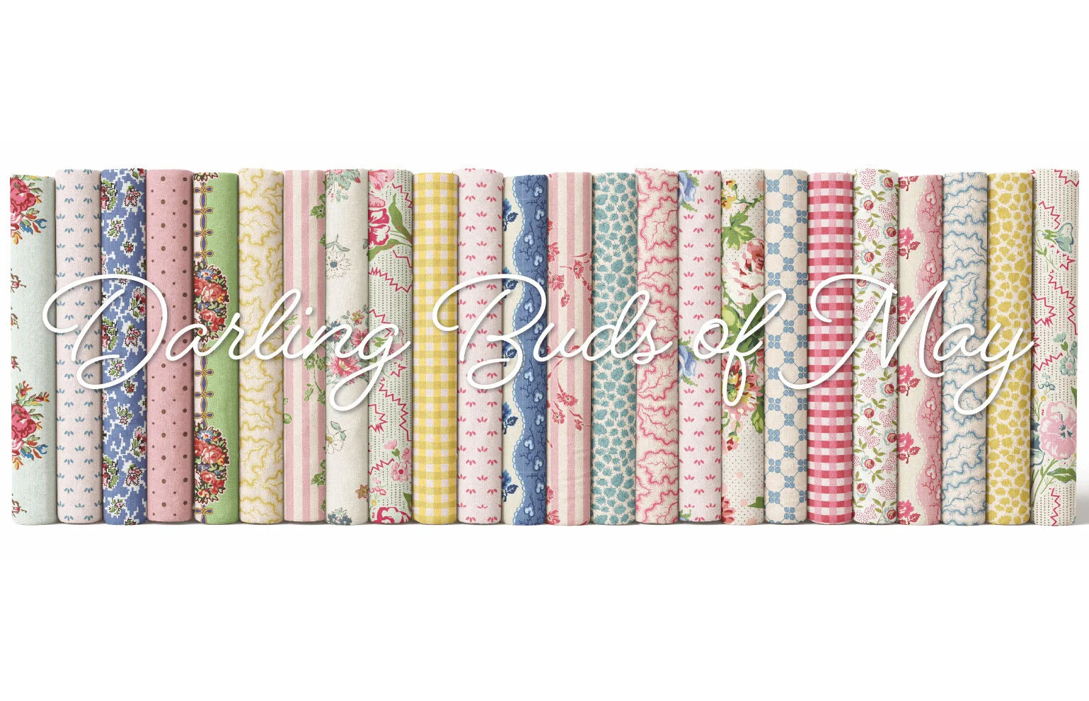Judy Newman - Darling Buds of May - 24 x Fat Quarter Bundle