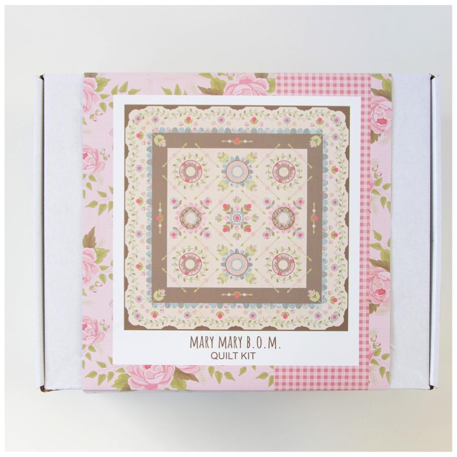 Mary Mary BOM Kits- by Helen Stubbings of Hugs 'n Kisses
