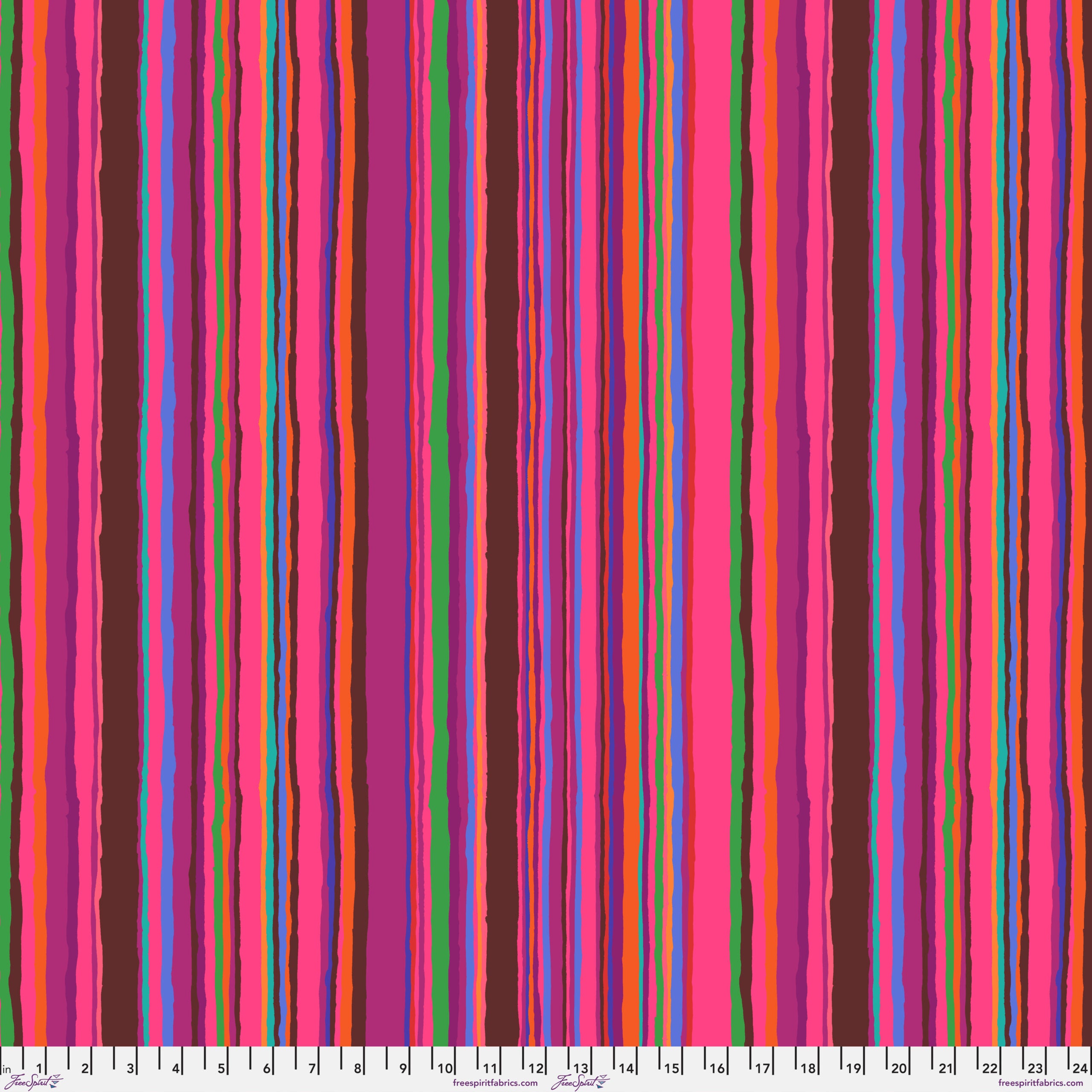 Kaffe Fasset Collective - Echo Stripe Red - PWGP209