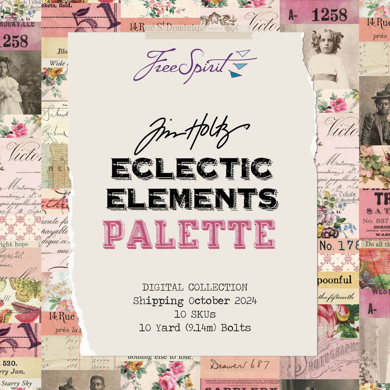 Tim Holtz Eclectic Elements Palette Subscription - 30cm