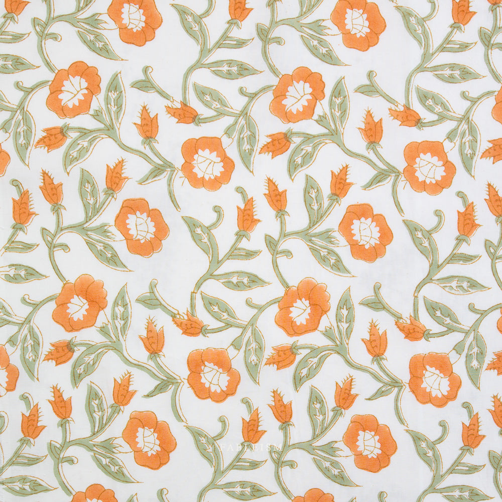 Fableism - Indian Block Prints Cottage Collection - BPCT-02-TMP-SAGE