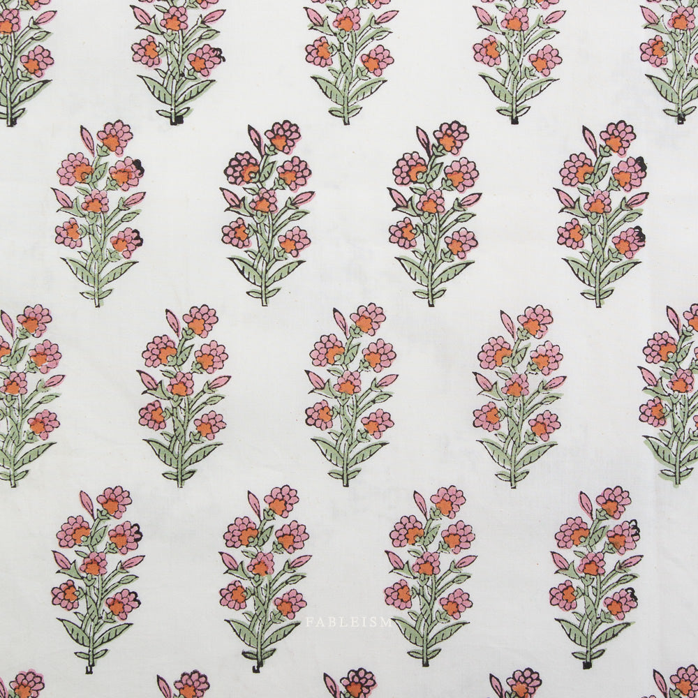 Fableism - Indian Block Prints Cottage Collection - BPCT-06-WLD-BLUSHING