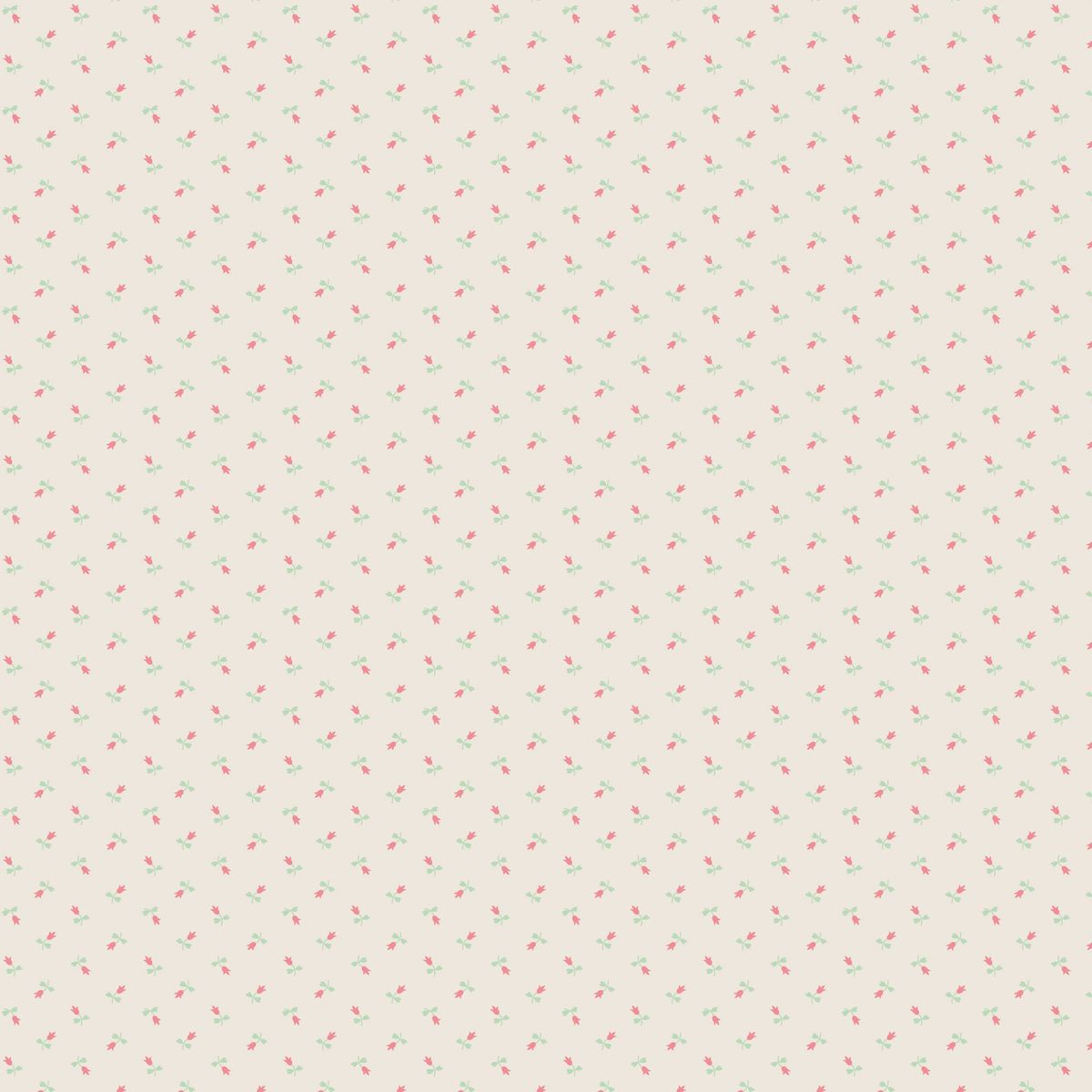 Rosebud Ditsy - Elephant & Castle fabric DV7719