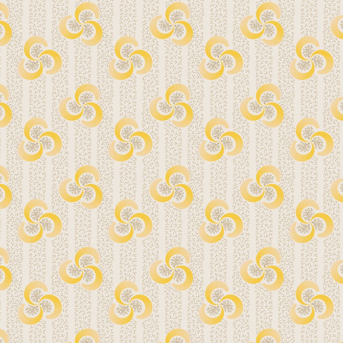 Pinwheel Blossom - Elephant & Castle fabric DV7713