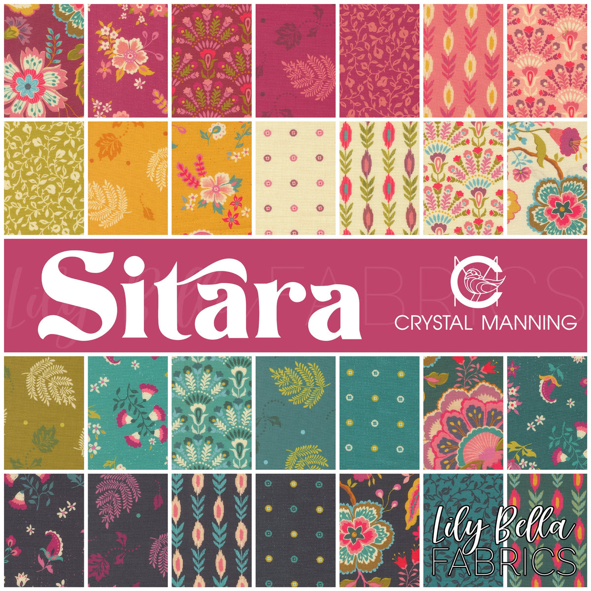 Sitara by Crystal Manning for Moda Fabrics collection