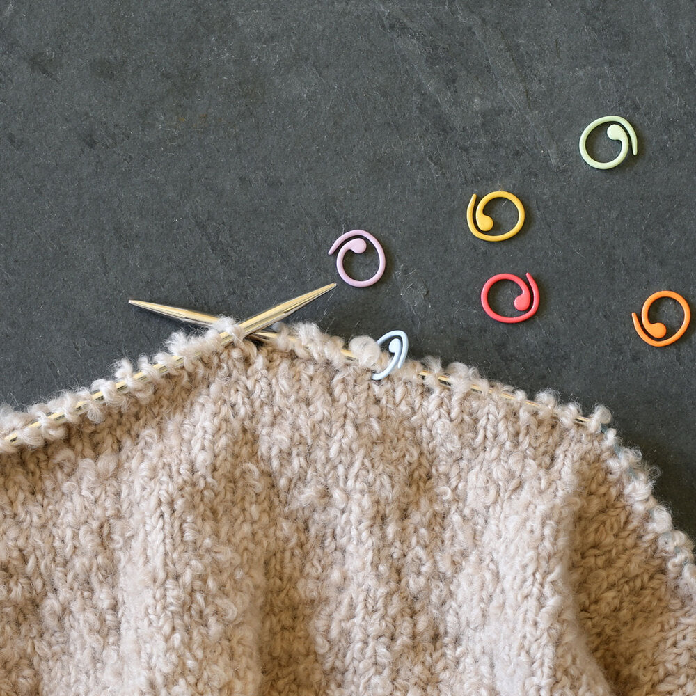 Colourful Split Ring Stitch Markers - Cocoknits