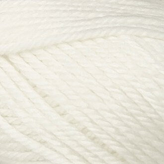 Peppin #4 Aran/Worsted/10ply - 1002 Cream - 100% Wool