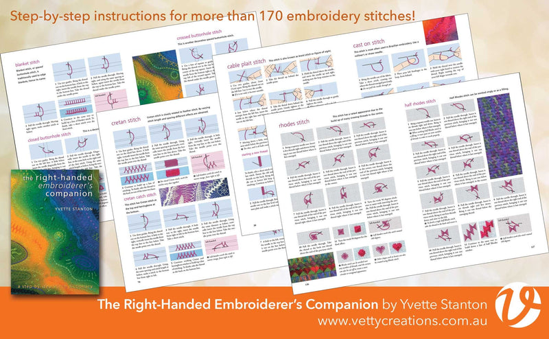 The Right-Handed Embroiderer's Companion - Yvette Stanton