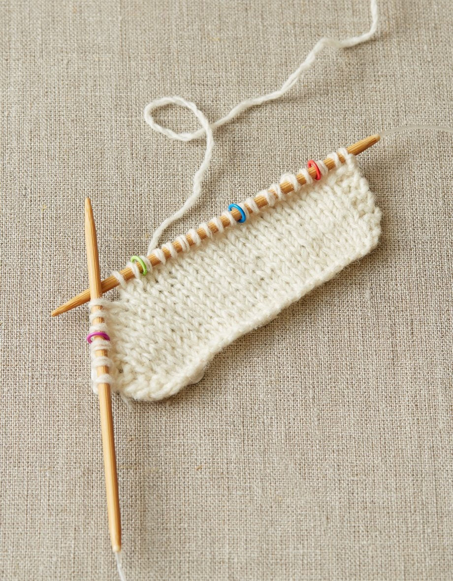 Coloured Ring Stitch Markers - Select Size - Cocoknits